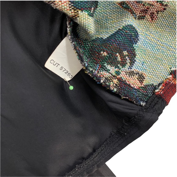 Vintage Tapestry Teddy Bear Christmas Vest by Bobbie Brooks - Picture 12 of 14